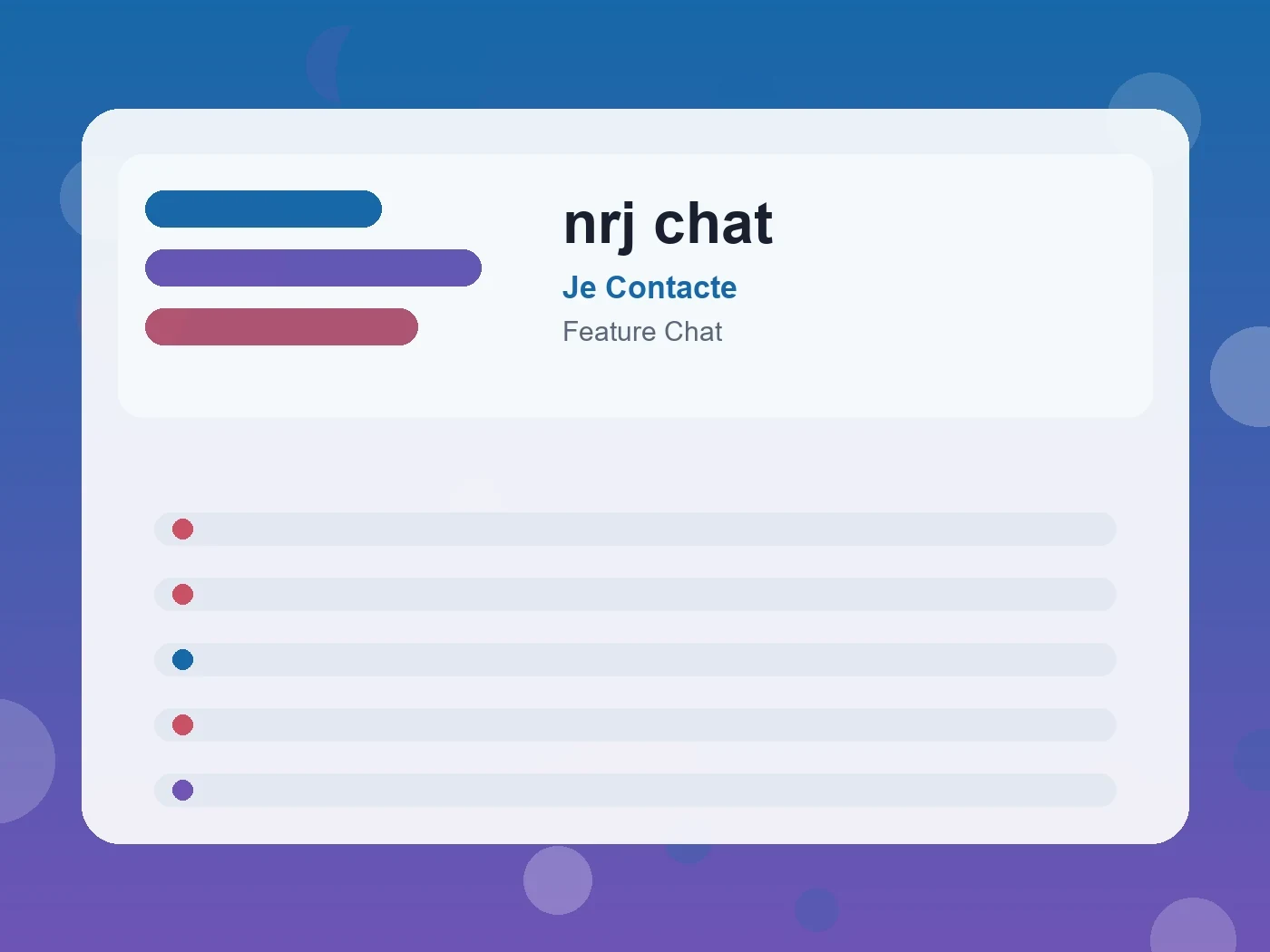 Je Contacte nrj chat guide visual
