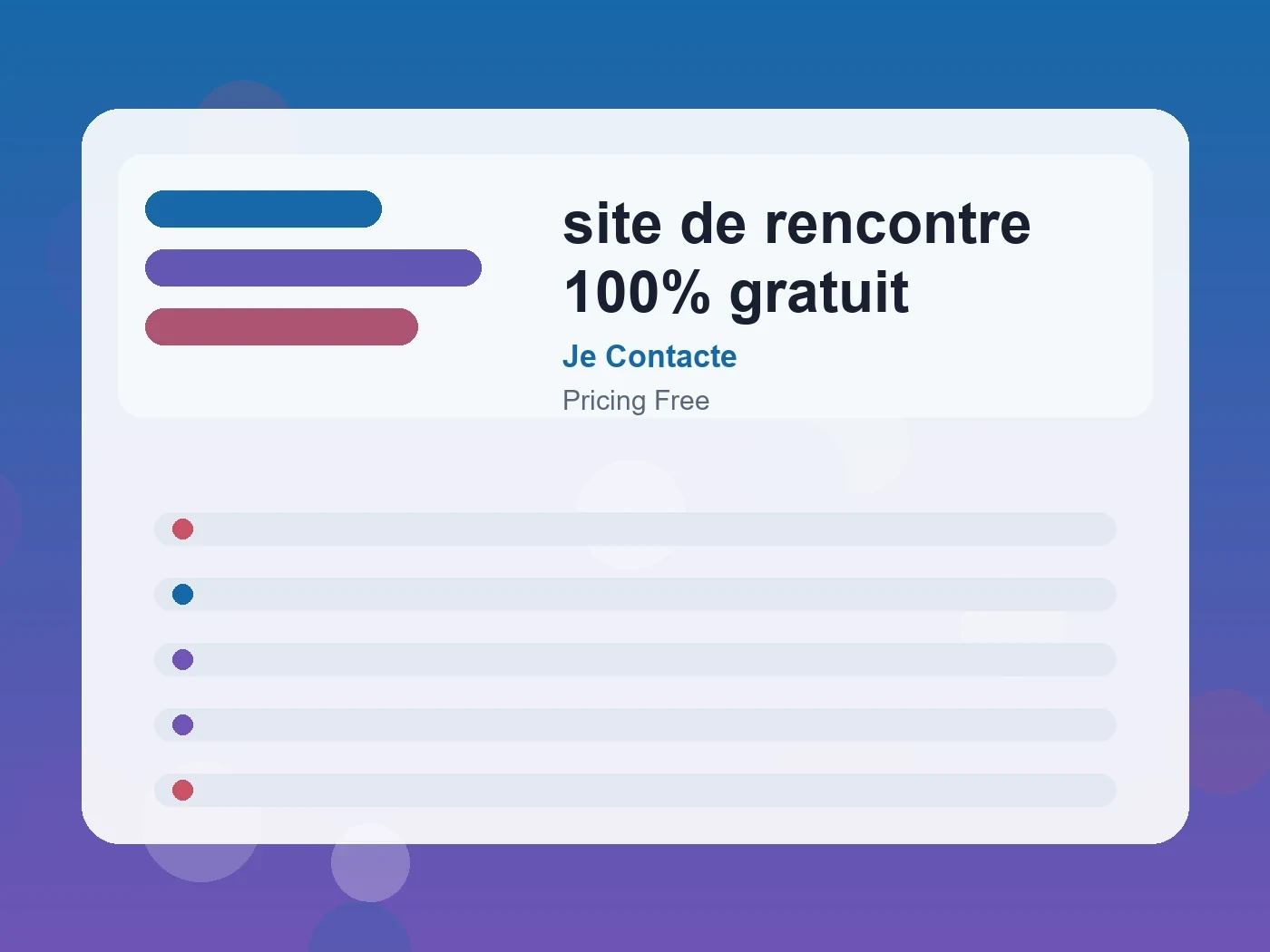 Je Contacte site de rencontre 100% gratuit guide visual