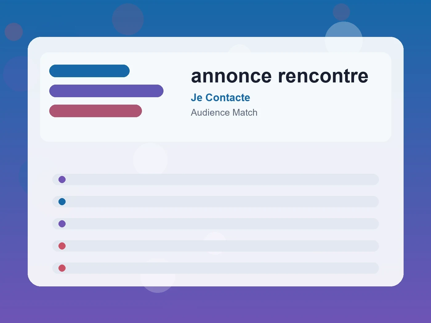 Je Contacte annonce rencontre guide visual