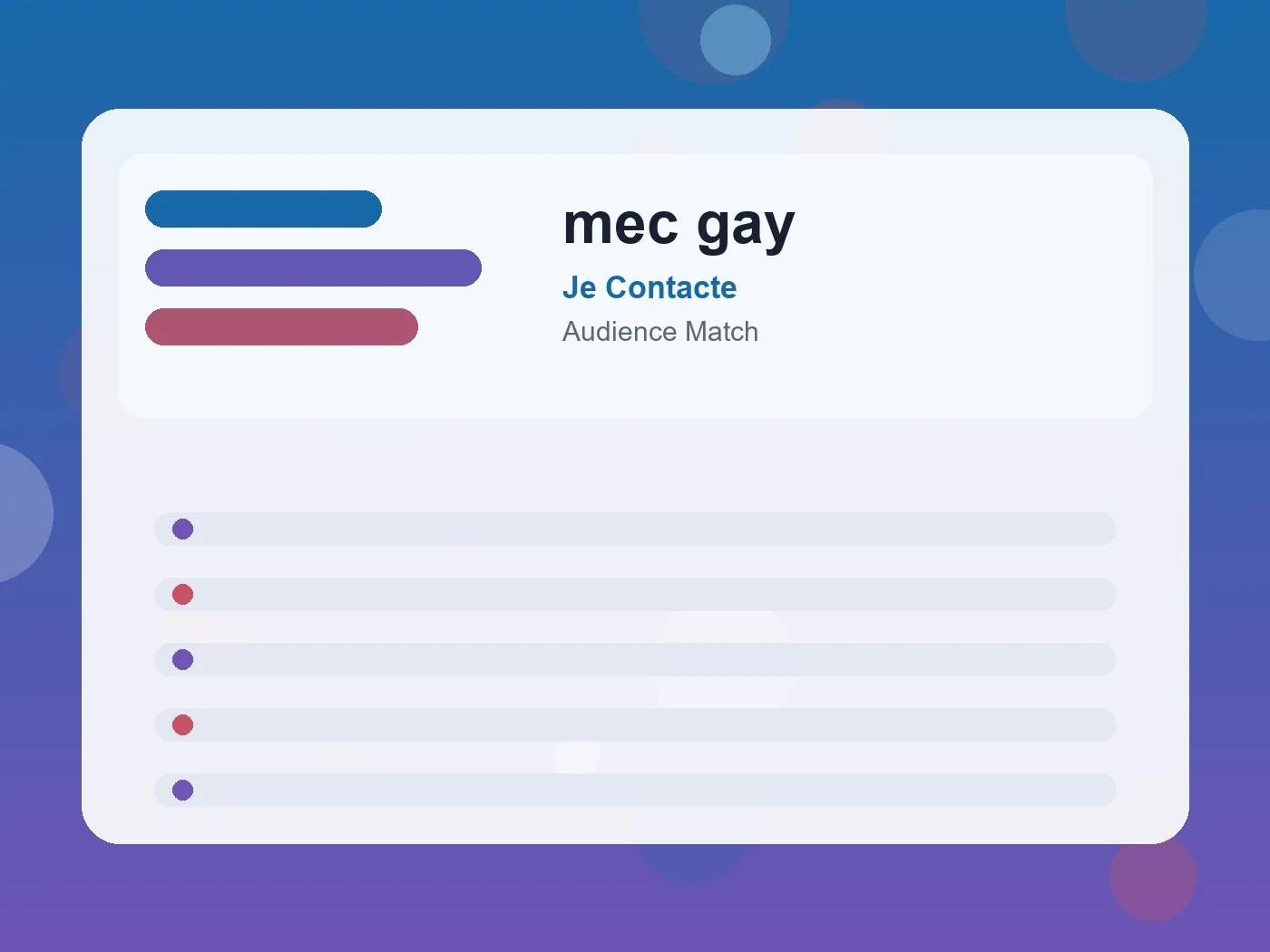 Je Contacte mec gay guide visual