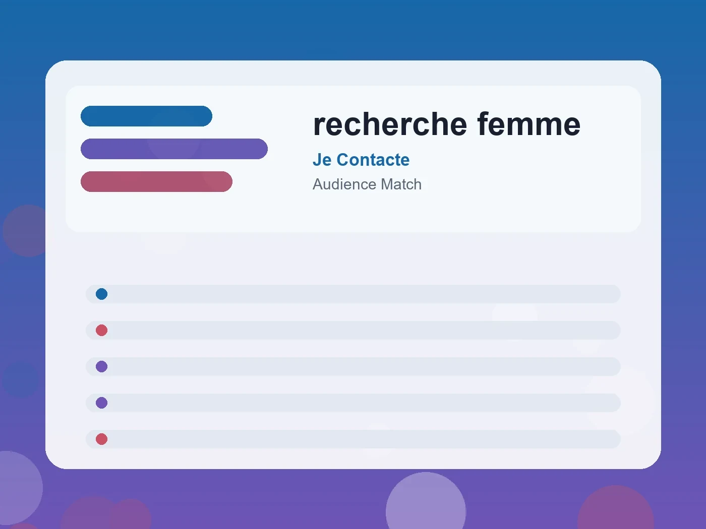 Je Contacte recherche femme guide visual