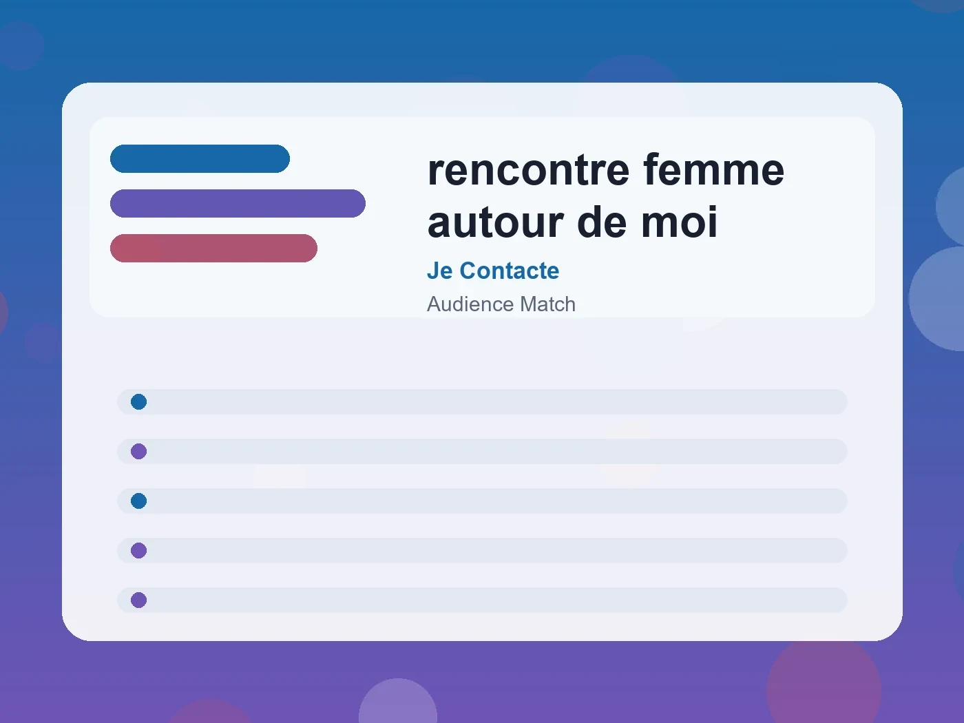 Je Contacte rencontre femme autour de moi guide visual