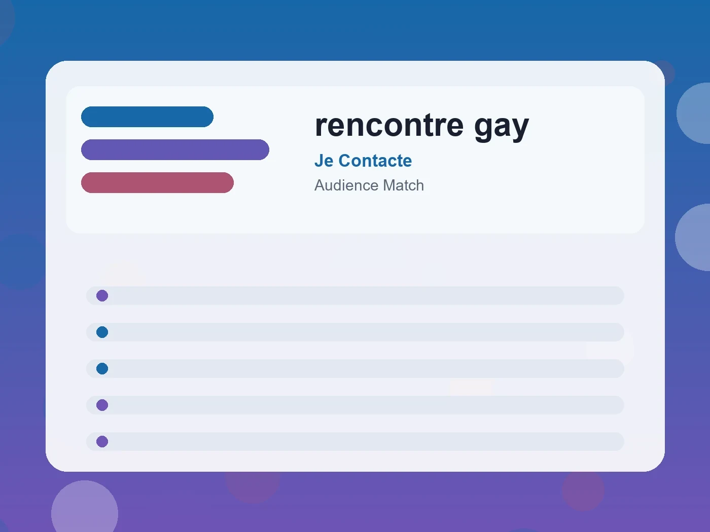 Je Contacte rencontre gay guide visual