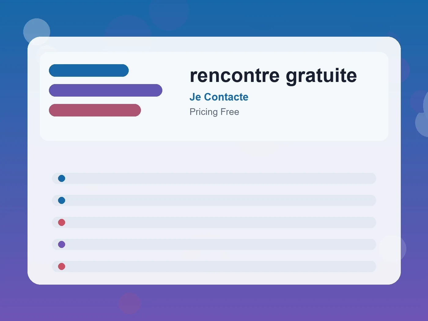 Je Contacte rencontre gratuite guide visual