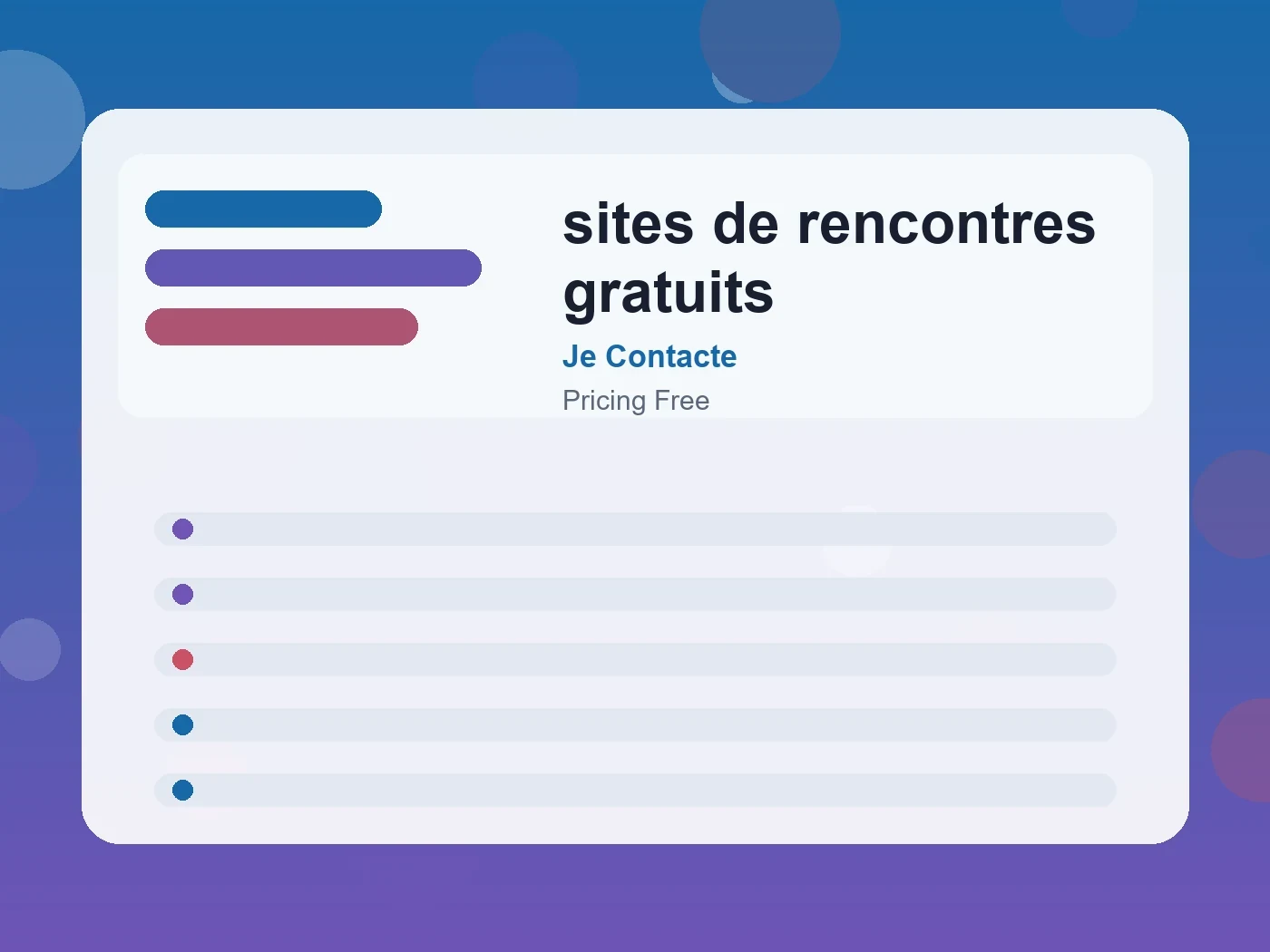 Je Contacte sites de rencontres gratuits guide visual
