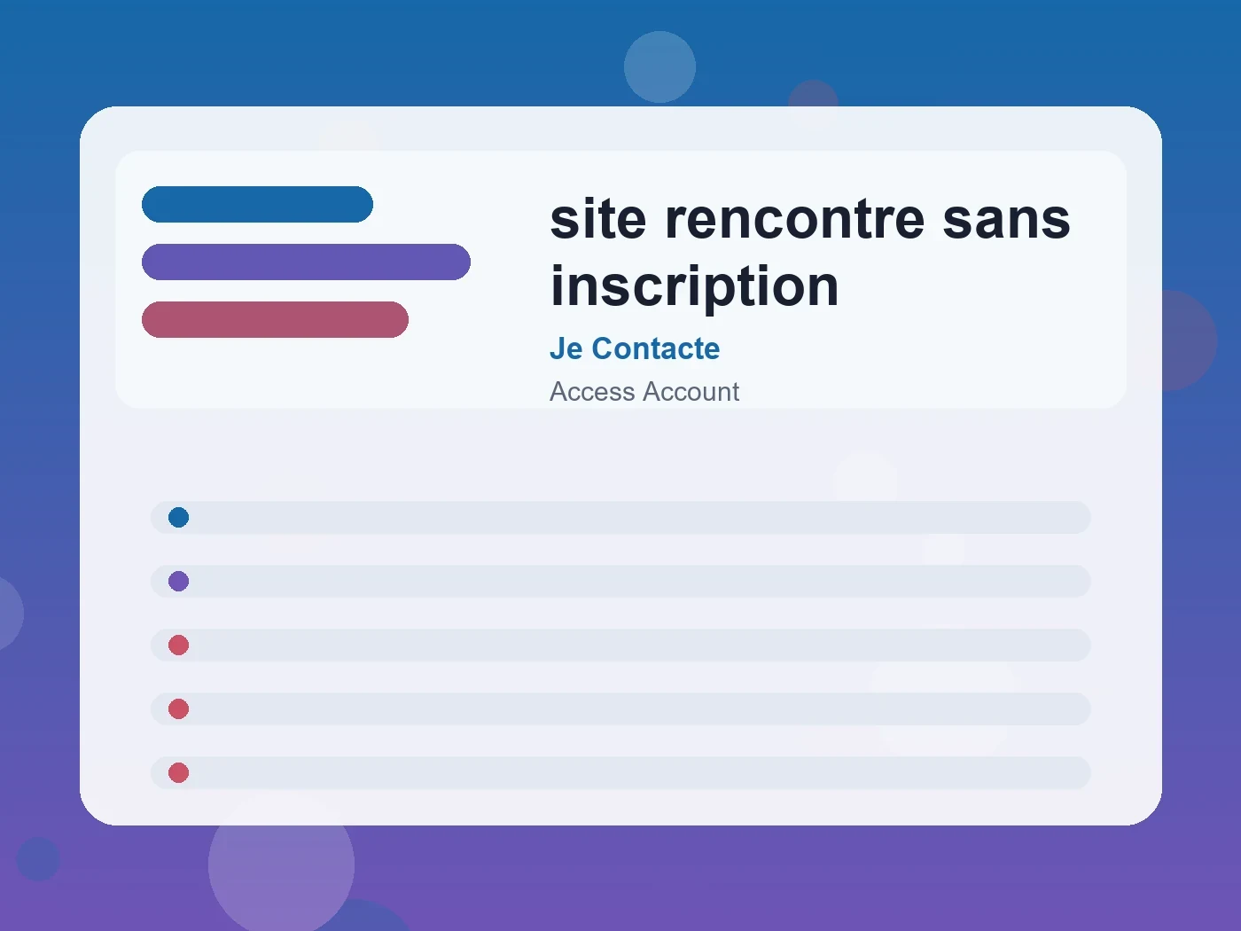 Je Contacte site rencontre sans inscription guide visual